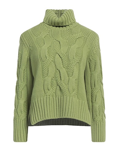 GRAN SASSO Polo neck Green 70% Virgin Wool, 20% Viscose, 10% Cashmere