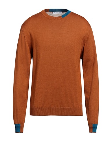 MANUEL RITZ Jumper Tan 50% Wool, 50% Acrylic