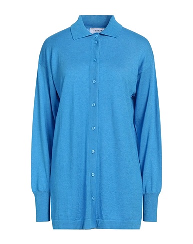 SNOBBY SHEEP Cardigan Azzurro 55% Seta, 45% Cachemire