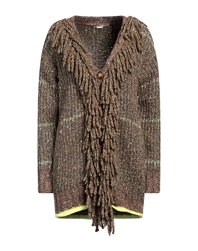 STELLA McCARTNEY Cardigan Khaki 38% Cotton, 32% Wool, 19% Viscose, 6% Polyamide, 5% Polyester