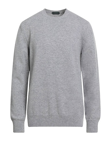 ZANONE Jumper Light grey 100% Virgin Wool