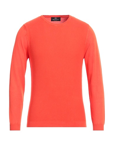 AQUASCUTUM ACTIVE Sweater Orange 100% Cotton