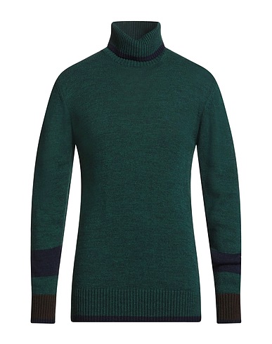 OUT/FIT Turtleneck Emerald green 80% Acrylic, 10% Wool, 5% Alpaca wool, 5% Viscose