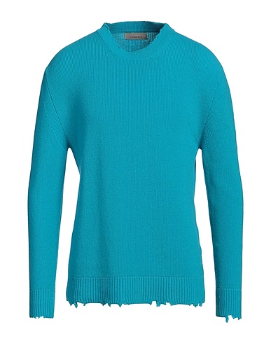LANEUS Jumper Turquoise 100% Merino Wool