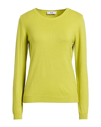 JIJIL Pullover Verde lime 38% Viscosa, 30% Poliammide, 26% Poliestere, 6% Fibra di metallo