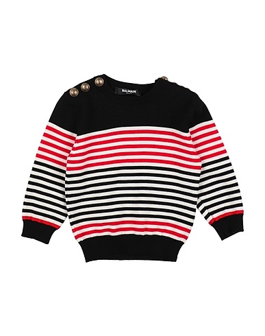 BALMAIN Jumper Black 100% Virgin Wool