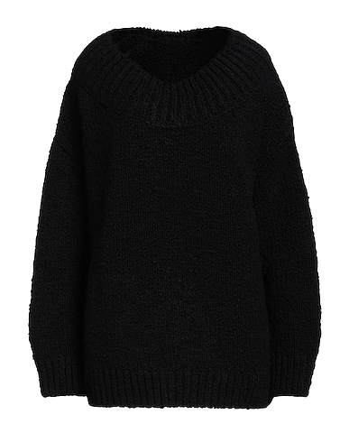 DOLCE&GABBANA Sweater Black 93% Virgin Wool, 7% Polyamide