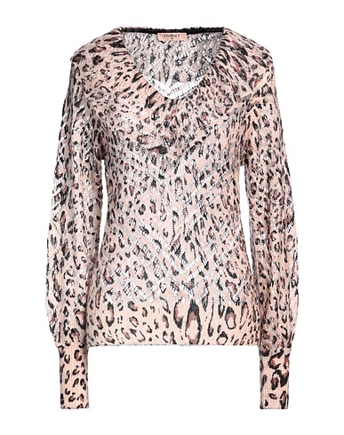 TWINSET Pullover Rosa chiaro 40% Poliammide, 30% Lana mohair, 30% Lana