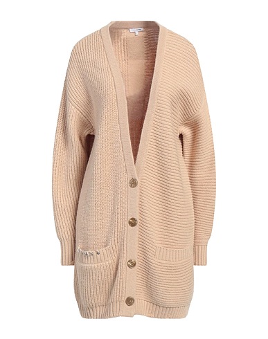PATRIZIA PEPE カーディガン ベージュ アクリル 70% / ウール 20% / ポリエステル 5% / 毛（アルパカ） 5% / ザマック合金