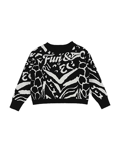 FUN & FUN Pullover Nero 50% Viscosa, 30% Nylon, 20% Poliestere