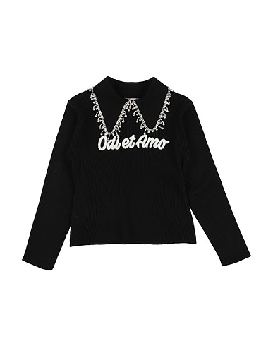 ODI ET AMO Pullover Nero 70% Rayon, 30% Nylon