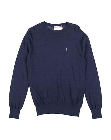 PACIOTTI Jumper Midnight blue 60% Cotton, 40% Rayon