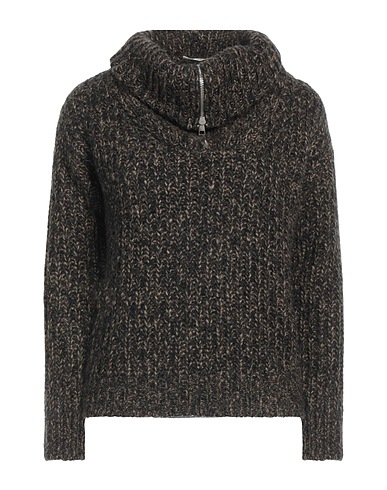 HOD Polo neck Dark brown 40% Acrylic, 30% Nylon, 30% Mohair wool