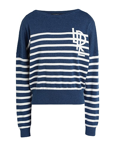 LAUREN RALPH LAUREN Pullover Blu navy 100% Cotone