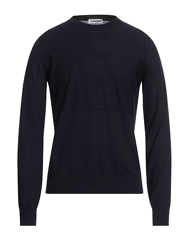 JIL SANDER Jumper Midnight blue 100% Virgin Wool