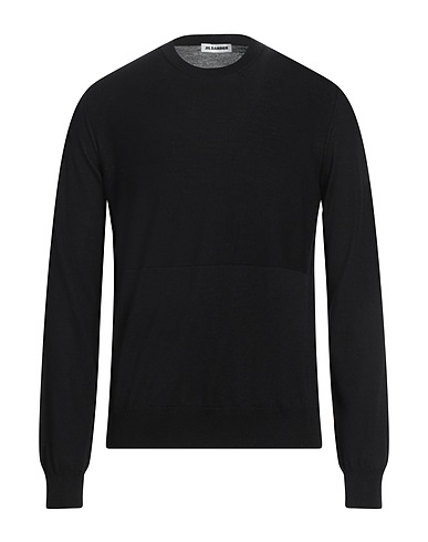 JIL SANDER Sweater Black 100% Virgin Wool