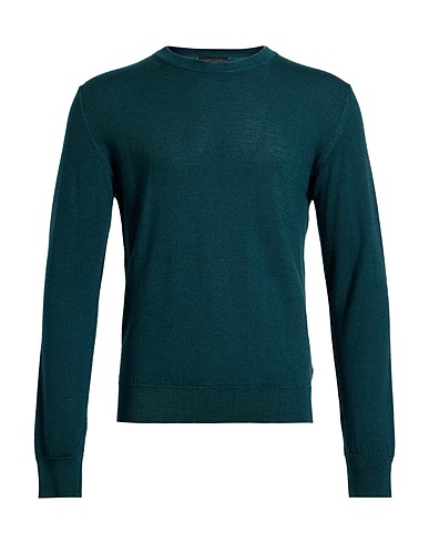 OUT/FIT Pullover Verde 100% Lana Merino