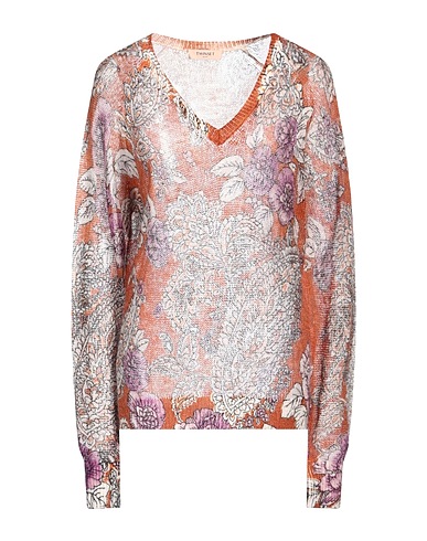 TWINSET Pullover Rostrot 40% Polyamid, 30% Mohairwolle, 30% Wolle