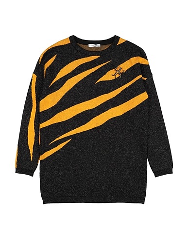 LIU •JO Sweater Black 45% Viscose, 27% Cotton, 18% Polyamide, 10% Polyester