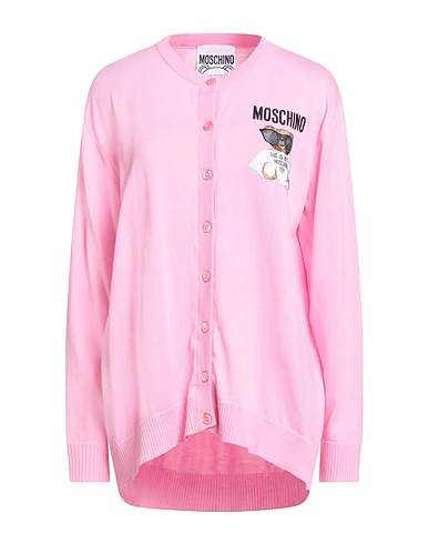 MOSCHINO Cardigan COUTURE Pink 100% Cotton