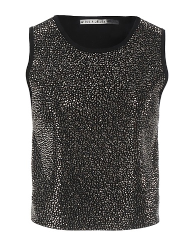 ALICE + OLIVIA Jumper Black 49% Viscose, 29% Polyester, 19% Nylon, 3% Elastane