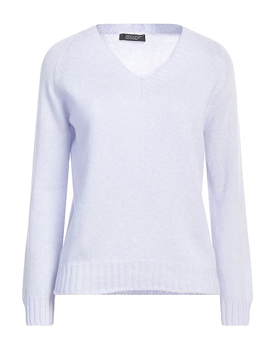 ARAGONA Pullover Celeste 85% Lana, 15% Cachemire