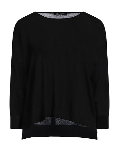 ARAGONA KNITWEAR Black 100% Wool