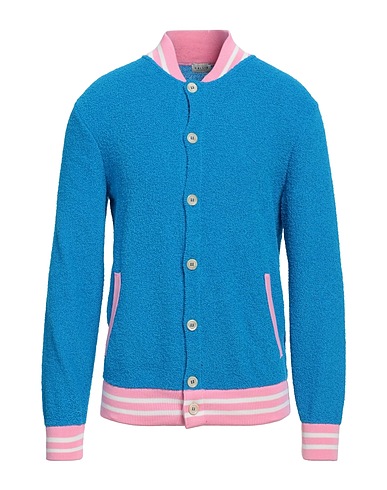 GALLIA Cardigan Azure 90% Cotton, 10% Polyamide