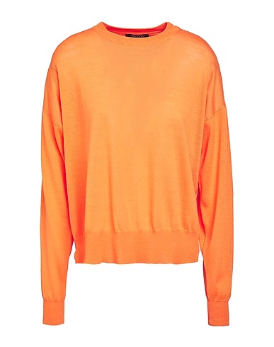 ARAGONA Jumper Orange 100% Merino Wool