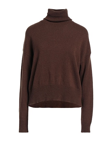 ARAGONA Cashmere jumper Dark brown 100% Cashmere