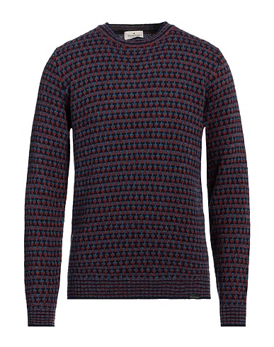 BROOKSFIELD Jumper Midnight blue 85% Virgin Wool, 15% Polyamide