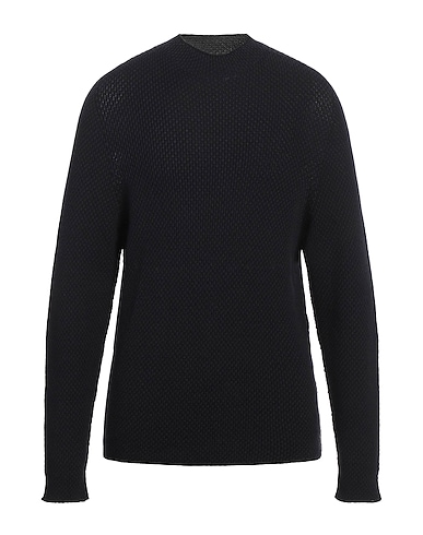 HANNES ROETHER Jumper Midnight blue 100% Merino Wool