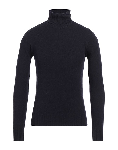 RETOIS Polo neck Midnight blue 100% Merino Wool
