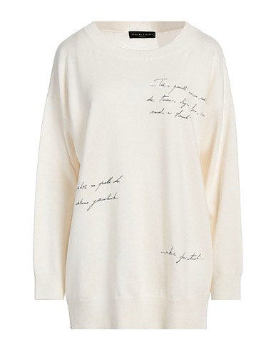 FABIANA FILIPPI Cashmere jumper Off white 100% Cashmere, Viscose