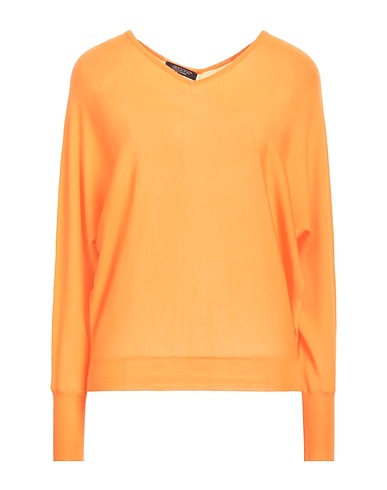 ARAGONA Pullover Arancione 100% Lana Merino