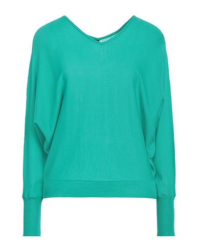 ARAGONA Sweater Green 100% Merino Wool