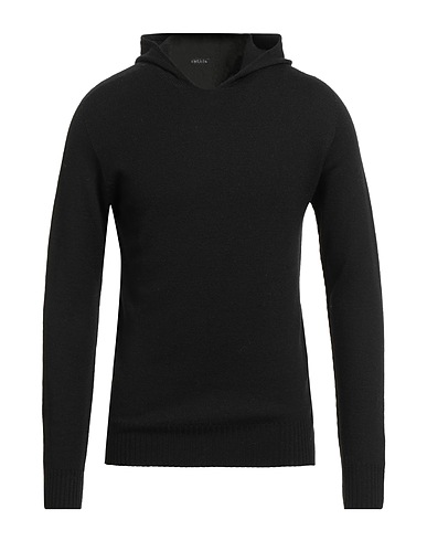 RETOIS Jumper Black 100% Wool