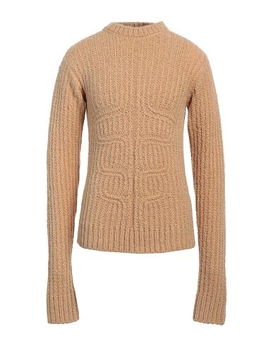 DSQUARED2 Sweater SABBIA 46% Wool, 30% Acrylic, 14% Polyamide, 10% Alpaca wool, Calfskin