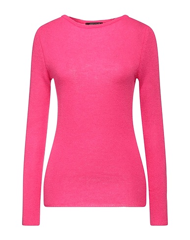 ARAGONA Cashmere jumper Fuchsia 100% Cashmere