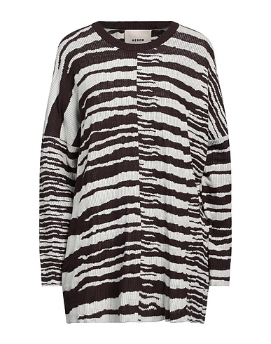 AERON Sweater Dark brown 72% Viscose, 28% Polyester