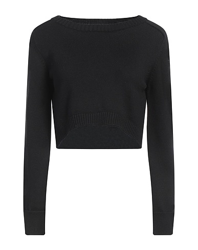 ARCHIVIO B Jumper Black 100% Merino Wool