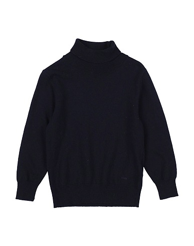 PAOLO PECORA Turtleneck Midnight blue 33% Viscose, 23% Nylon, 20% Cotton, 20% Wool, 4% Cashmere