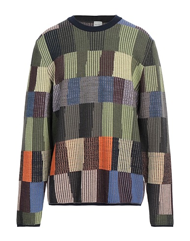PAUL SMITH Sweater Military green 100% Virgin Wool