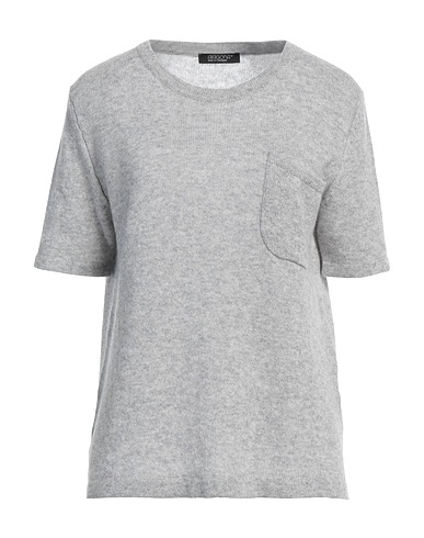 ARAGONA Cashmere jumper Light grey 100% Cashmere