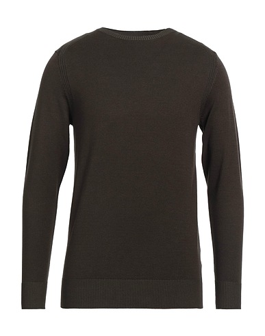 OUT/FIT Pullover Verde scuro 65% Viscosa, 35% Poliammide