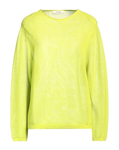 DOROTHEE SCHUMACHER Pullover Limettengrün 55% Wolle, 18% Seide, 15% Polyamid, 11% Polyester, 1% Elastan