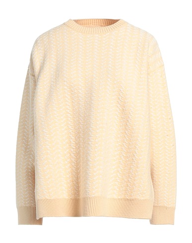 JIL SANDER Jumper Beige 100% Wool