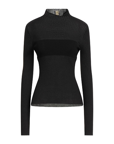 PINKO Rollkragenpullover Schwarz 50% Acryl, 50% Wolle