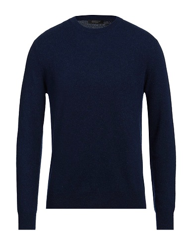 ARAGONA Sweater Navy 100% Wool