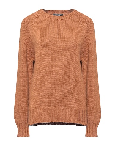 ARAGONA Cashmere jumper Camel 100% Cashmere